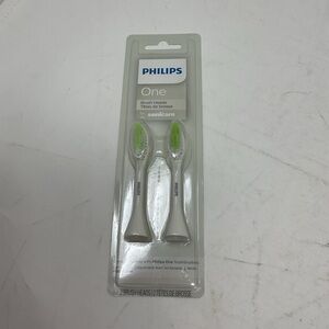 Philips One Sonicare Brush Heads - White and Green